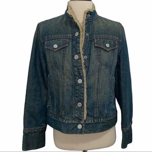 GAP Sherpa Lined Jean Jacket